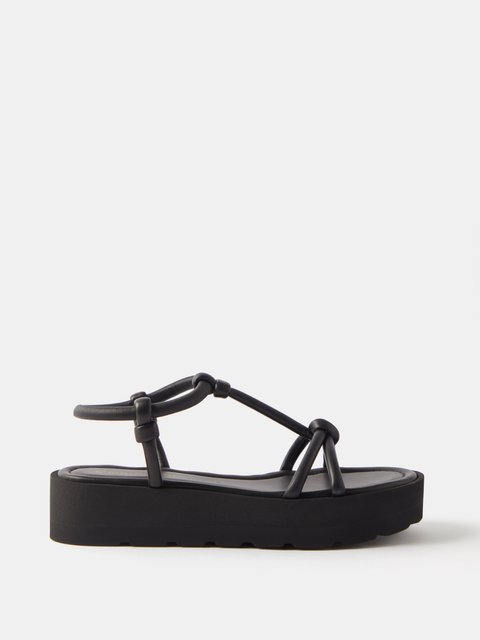 Black GIANVITO ROSSI Platform sandals on COOLS