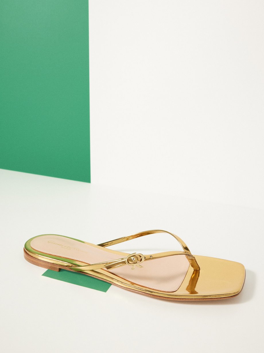 Gianvito Rossi Flat Sandals Sale | Up to 70% Off | THE OUTNET