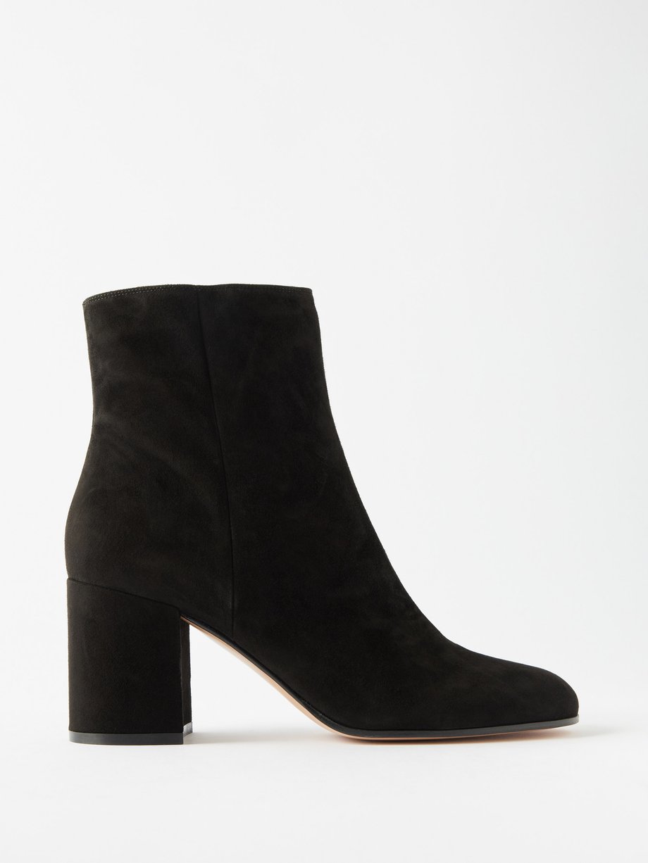 Gianvito Rossi Joelle 70 suede ankle boots