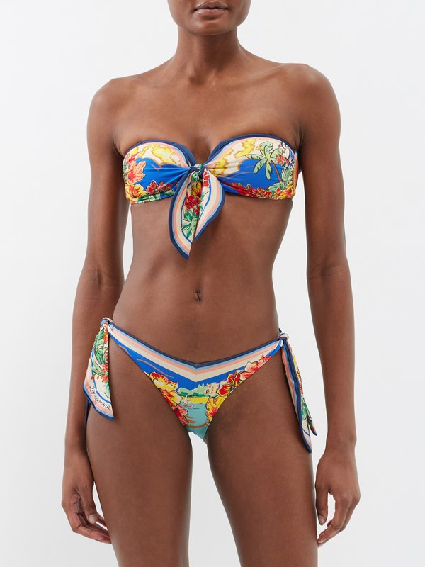 Printed swimsuit in multicoloured - Valentino