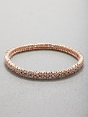 Shay Stretch diamond 18kt gold bracelet