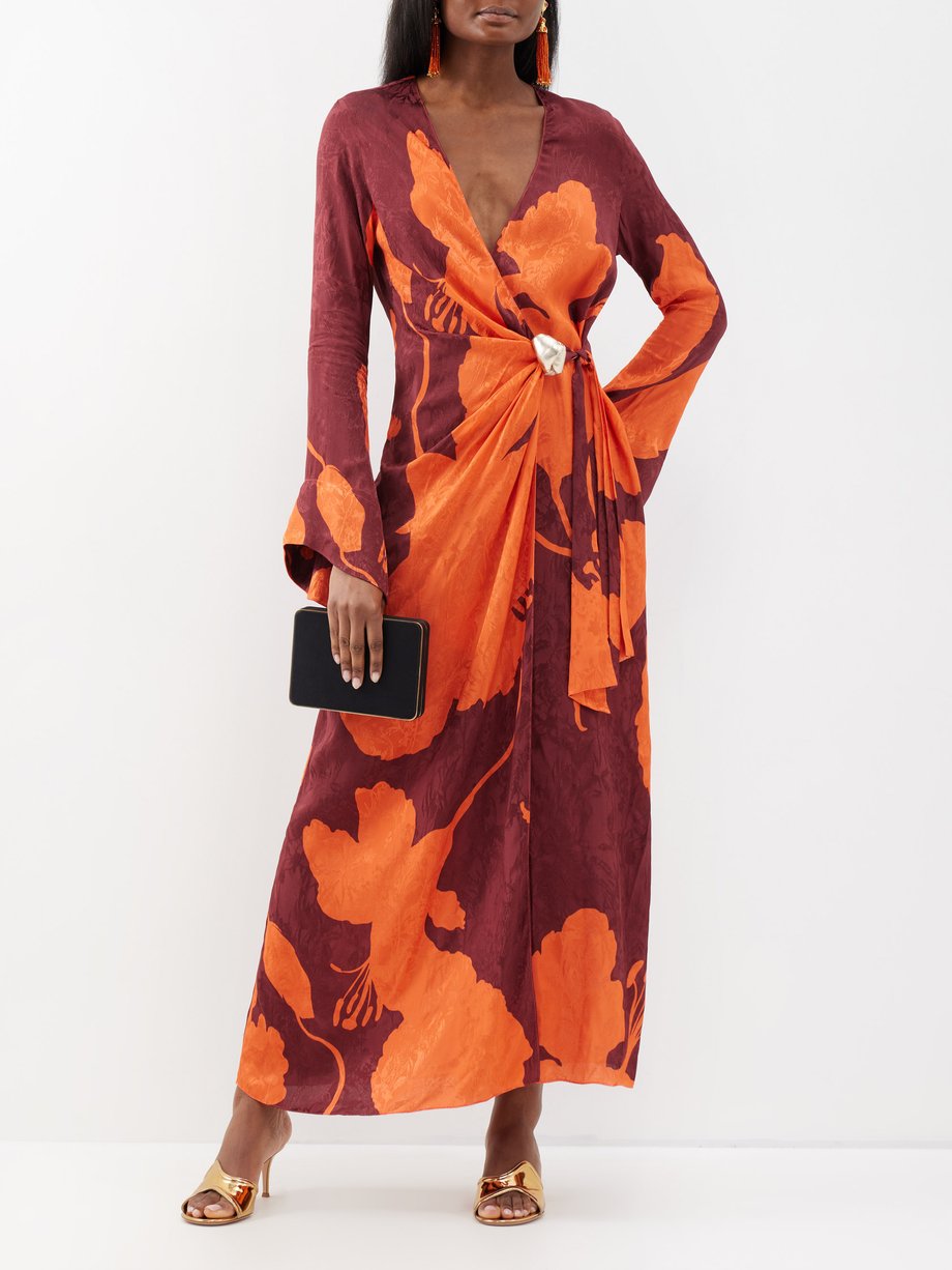 Johanna Ortiz Sanctuary For Dream floral-print wrap dress