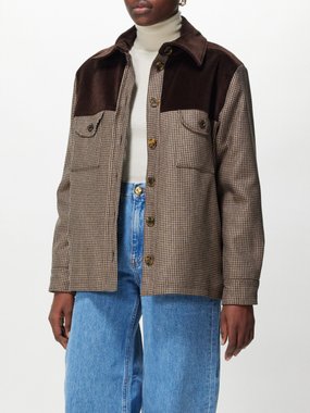 Blazé Milano Ambra Berber silk-tweed jacket