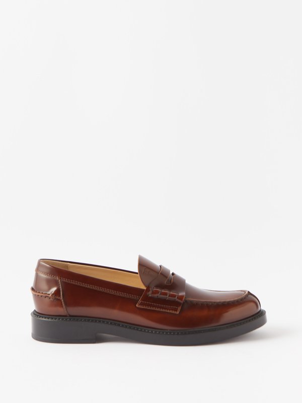 Tod's Leather penny loafers