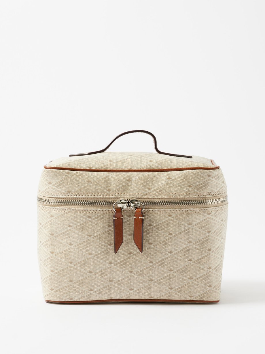 Beige Long Haul monogram-jacquard washbag | Métier | MATCHESFASHION US