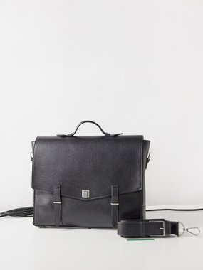 Métier Rider leather briefcase