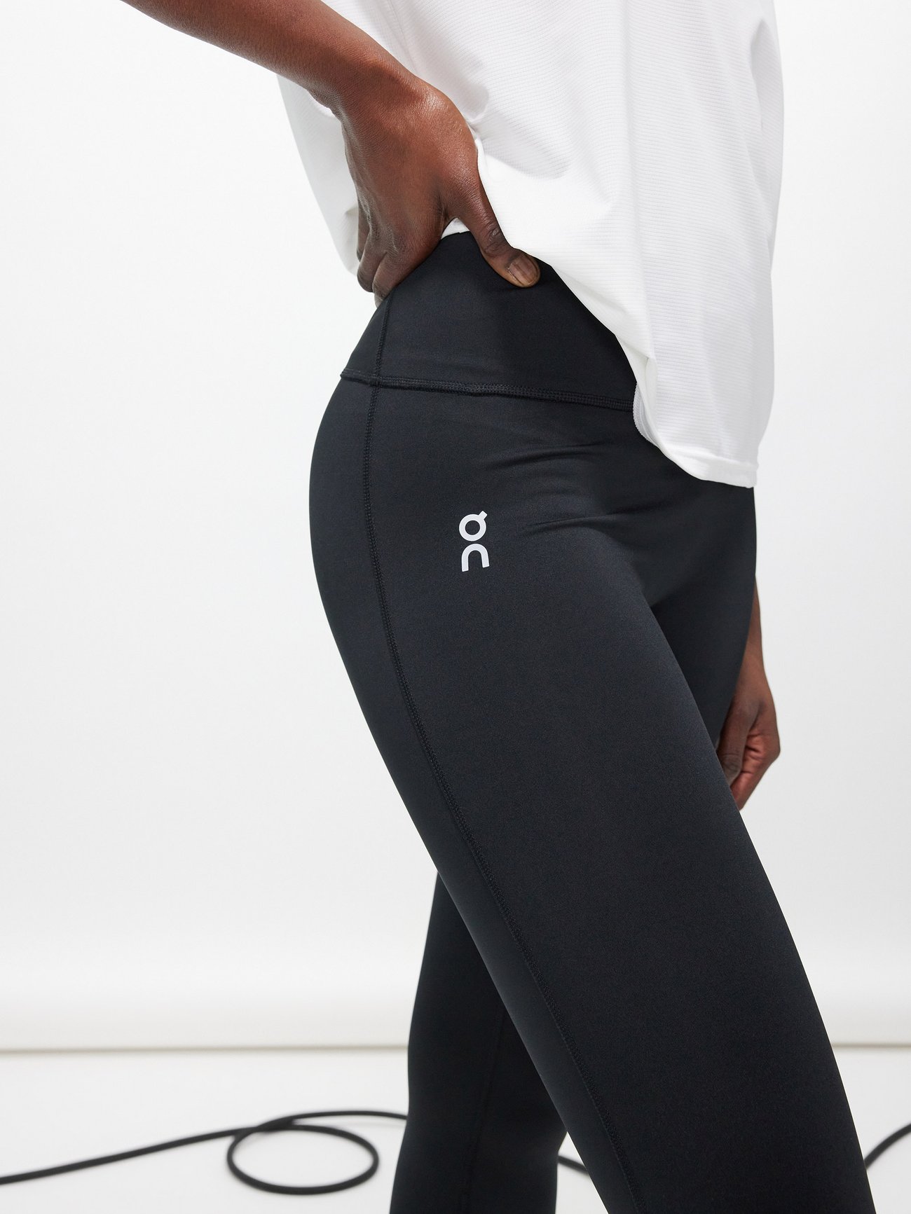 Black Core recycled-blend leggings, On