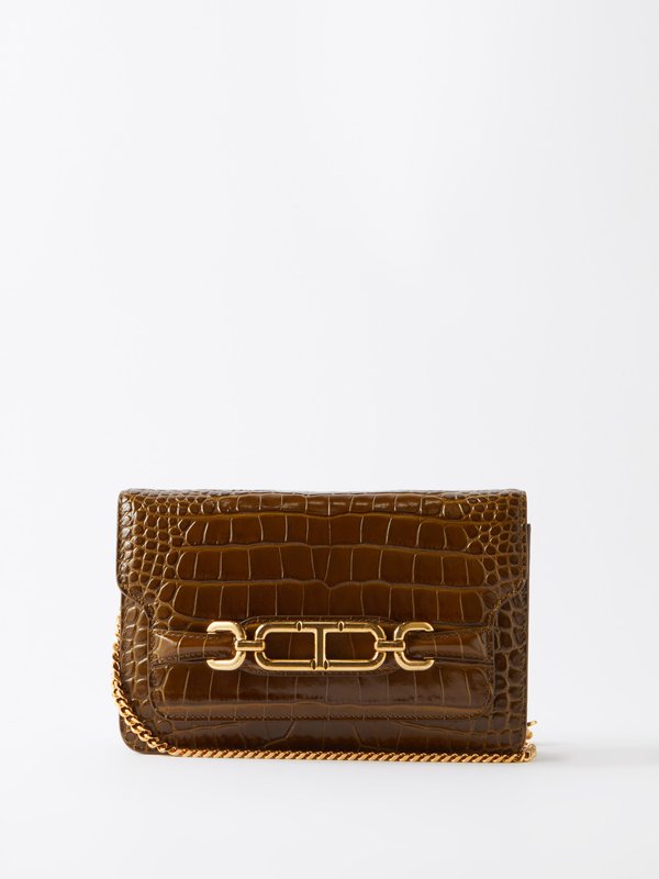 Tom Ford Whitney small leather shoulder bag
