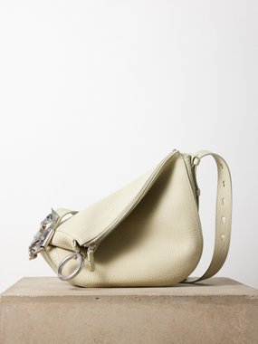 Burberry Knight small grained-leather shoulder bag