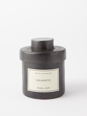 MAD et LEN Graphite scented candle 300g