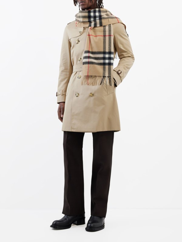 Burberry Trench-coat en gabardine de coton Kensington