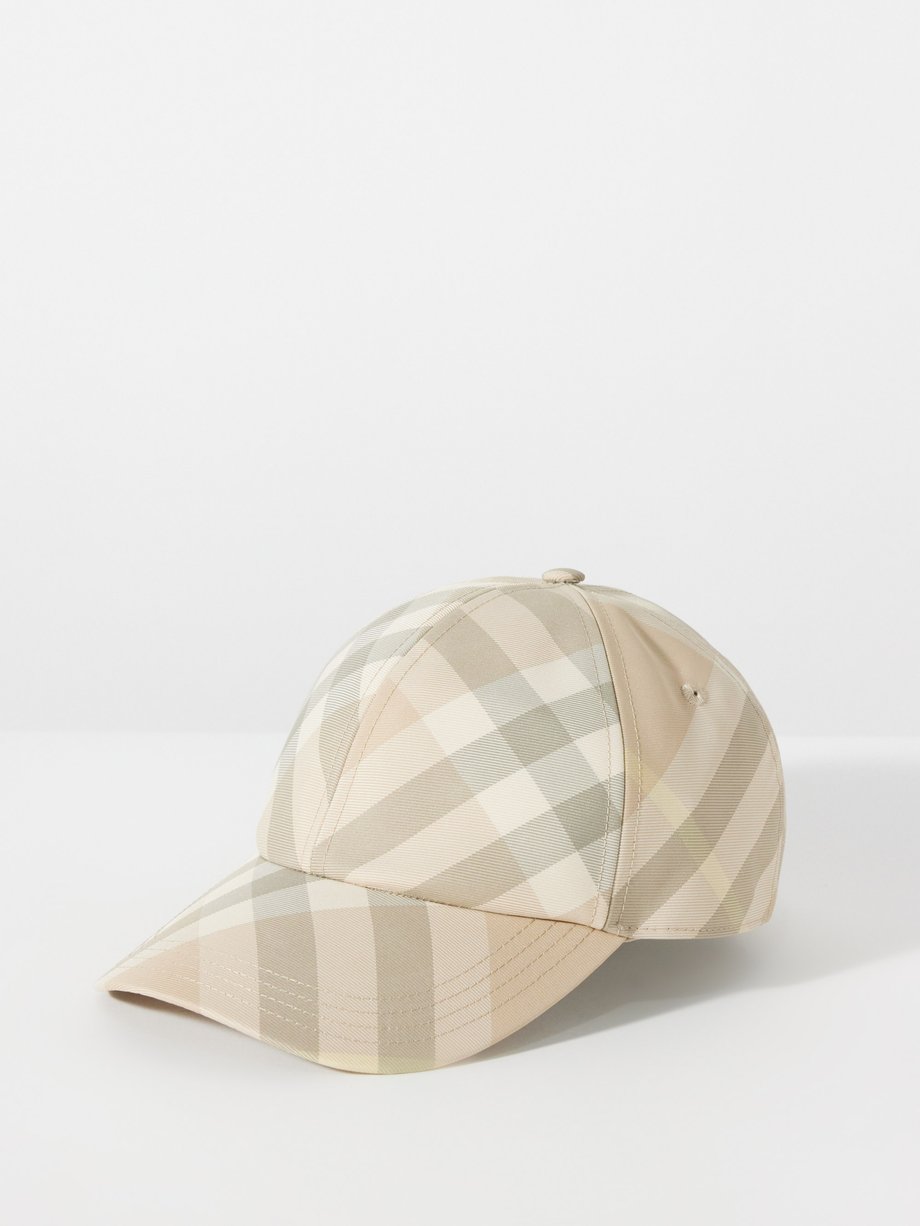 Burberry Check-jacquard twill baseball cap
