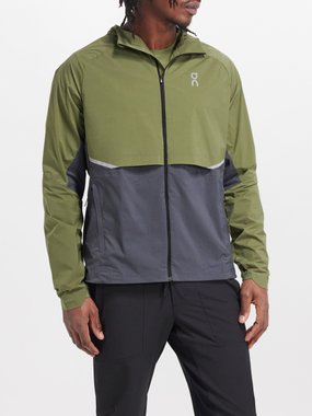 On Core recycled nylon-blend running jacket