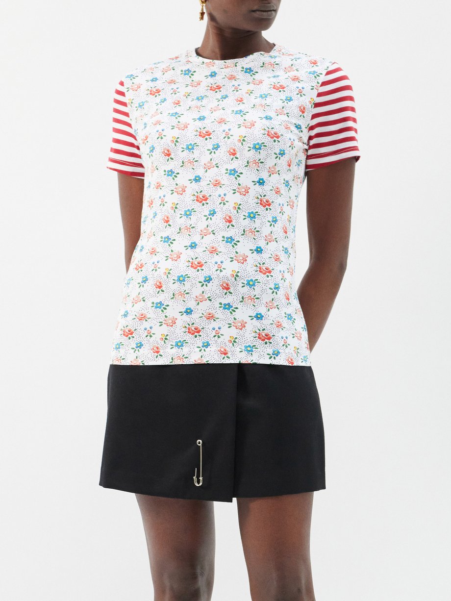 Molly Goddard Jessie floral-print cotton-jersey T-shirt