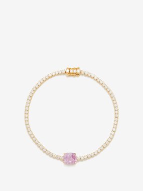 Anita Ko Hepburn diamond, sapphire & 18kt gold bracelet