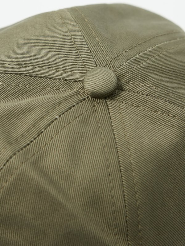 GANNI Logo-embroidered organic-cotton baseball cap