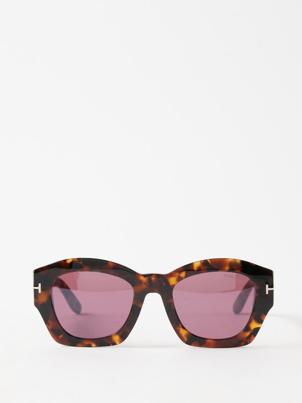 Tom Ford Eyewear (Tom Ford) Giulliana square acetate sunglasses