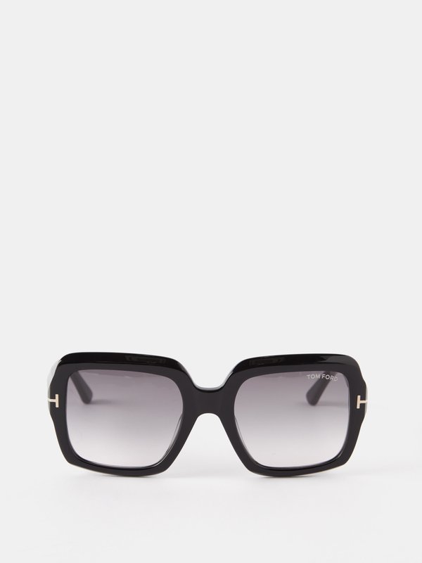 Tom Ford Eyewear (Tom Ford) Kaya oversized square acetate sunglasses