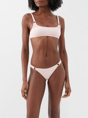 Melissa Odabash Bari ribbed bikini top
