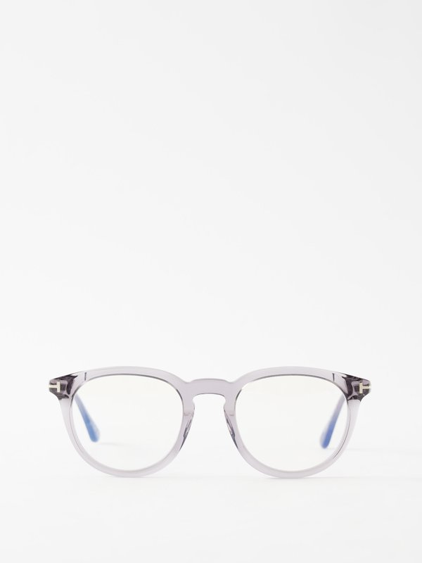 Tom Ford Eyewear (Tom Ford) Round acetate glasses