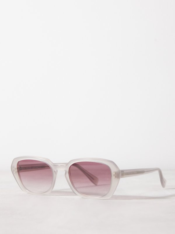 OUR LEGACY Eyewear (Our Legacy) Earth round acetate sunglasses