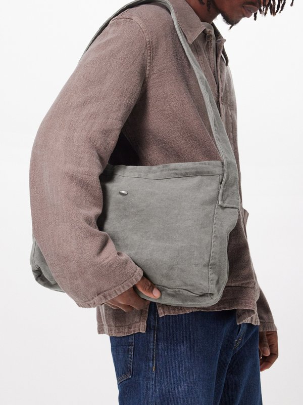 OUR LEGACY (Our Legacy) Ship washed-canvas cross-body bag