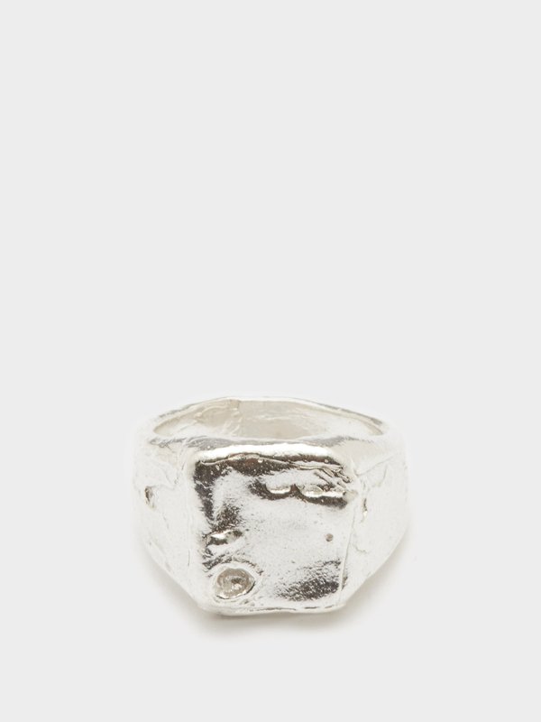 Silver The Lost Dreamer recycled sterling silver ring Alighieri