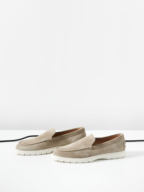 Tod's Slipper suede loafers