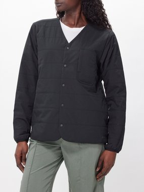 Snow Peak Flexible quilted shell insulated jacket