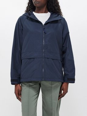 Snow Peak Light Mountain cotton-blend windbreaker jacket