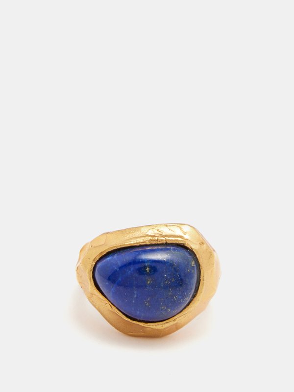 Alighieri The Horizon Calling recycled 24kt gold-plated ring