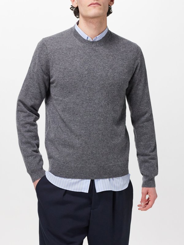 Comme des Garçons Shirt Forever Fully Fashioned wool sweater