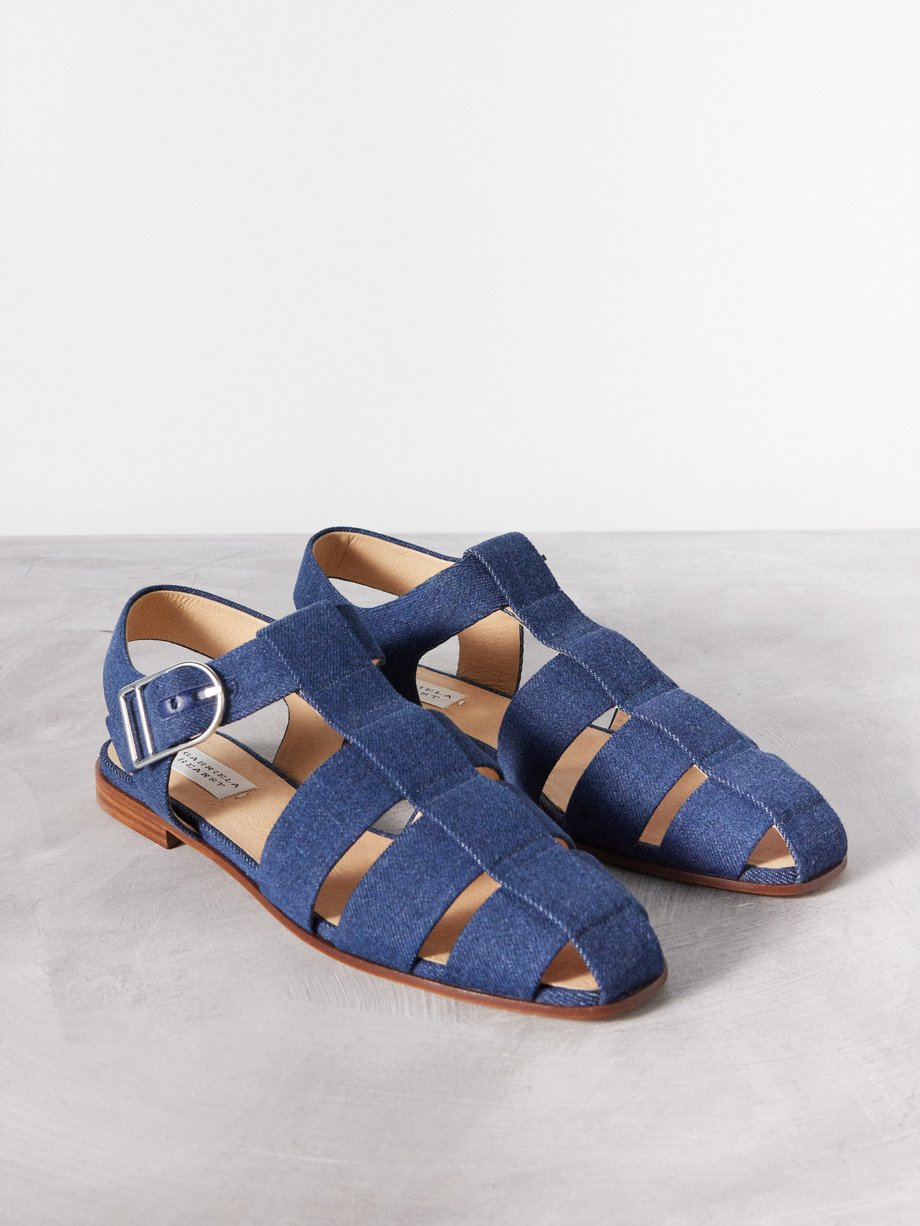 Born Nahala Women's Flat Sandals Size US 7 Navy Blue Patent Leather Ankle  Strap | eBay