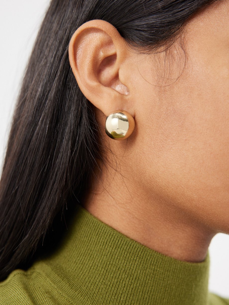 Otiumberg Boule 14kt gold-vermeil earrings