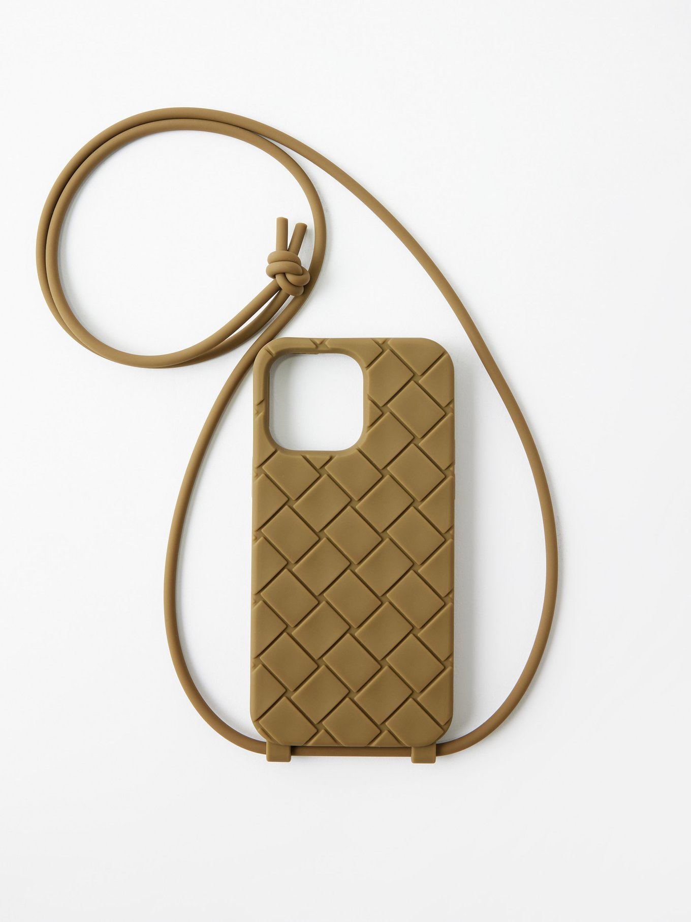Bottega Veneta Intrecciato Leather Smartphone Case