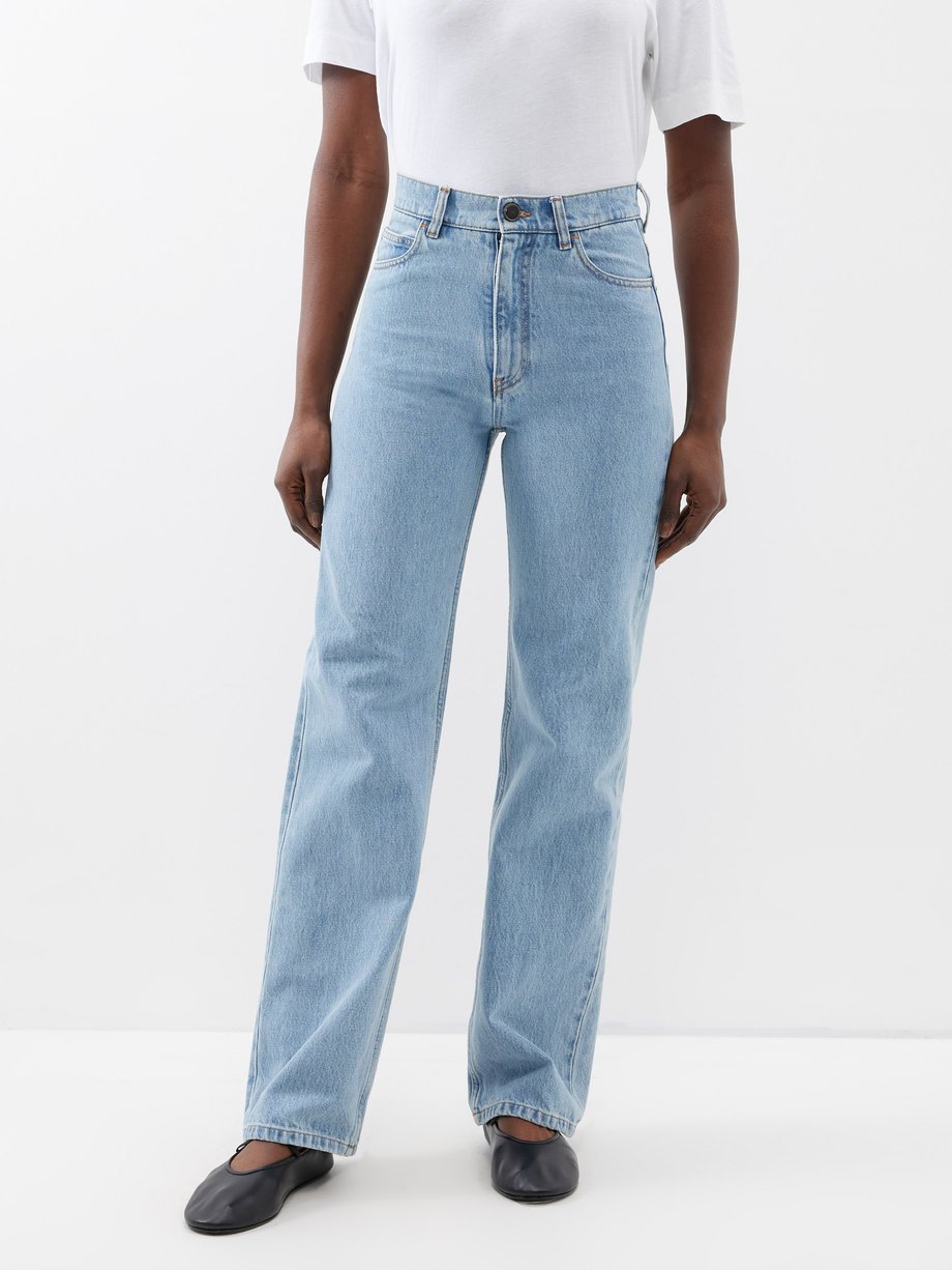 Blue The Dana wide-leg jeans | Giuliva Heritage | MATCHES UK