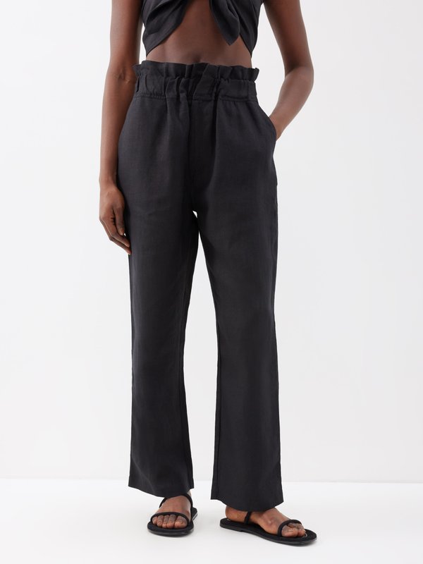 & Other Stories Belted Paperbag Waist Trousers | 10 Basics I Wear to Death  For Effortlessly Put-Together Looks | POPSUGAR Fashion UK Photo 23