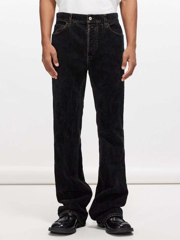 LOEWE Bootcut cotton-denim jeans