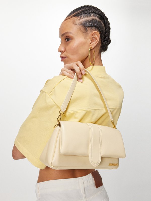 Jacquemus Bambimou padded-leather shoulder bag