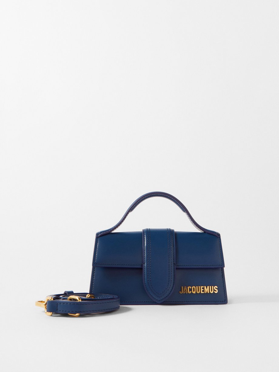 Navy Bambino leather handbag | Jacquemus | MATCHESFASHION UK