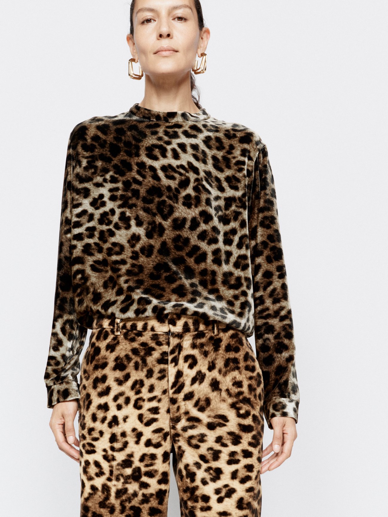 Brown Leopard jacquard-knit leggings, ALAÏA, NET-A-PORTER