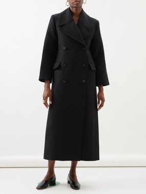 CO Double-breasted cotton coat