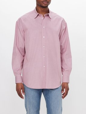 The Row Miller cotton-twill shirt