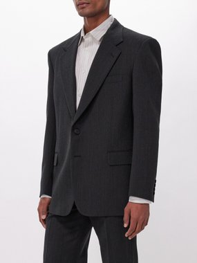 The Row Phil wool-twill oversized suit jacket