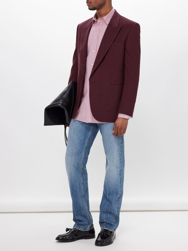 The Row Faris wool-twill suit jacket