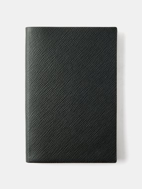 Smythson Soho leather notebook