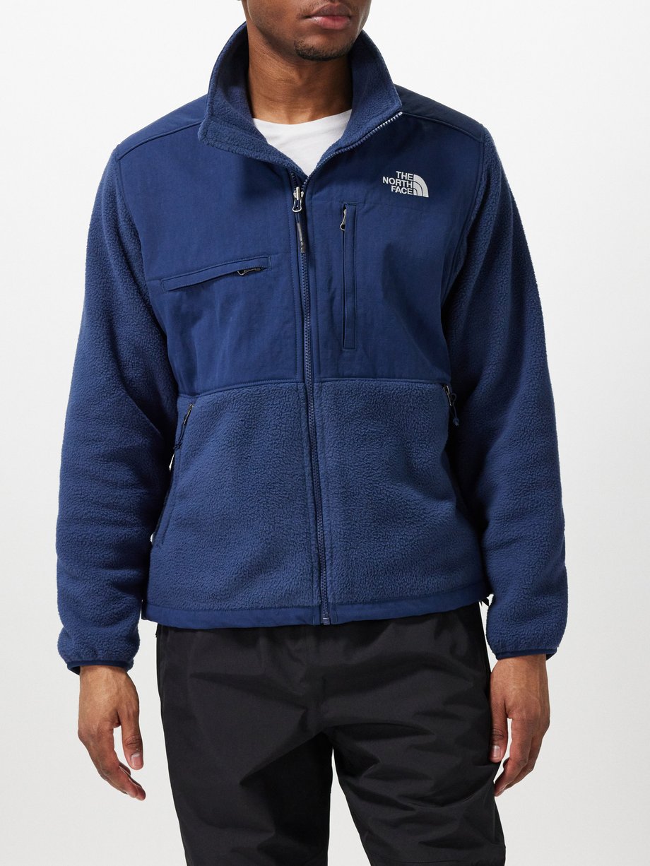 Navy Denali ripstop and fleece jacket | The North Face | MATCHES UK