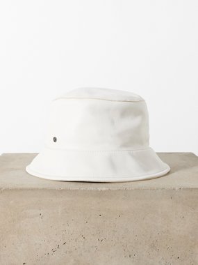 Maison Michel Agatha shearling aviator hat - Brown