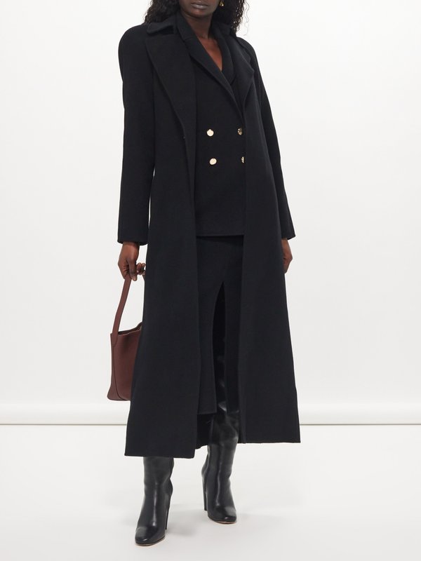 Gabriela Hearst Lachlan belted recycled-cashmere coat