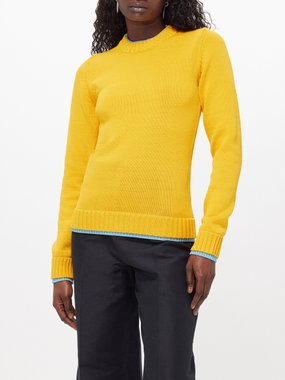 Wales Bonner Steady Knit cotton-blend sweater